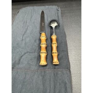 Alain Saint-Joanis Zen 2 Piece French Flatware Bambou Stainless
